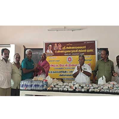 29-09-2026 பள்ளிக் குழந்தைகளுக்கு அன்னதானம் தண்ணிர் பாட்டில் ஸ்வீட் வழங்கும் விழா